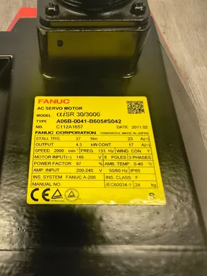 FANUC LTD. A06B-0041-B605#S042 Servo Motors | ESS Industrial Equipment Sales (10)