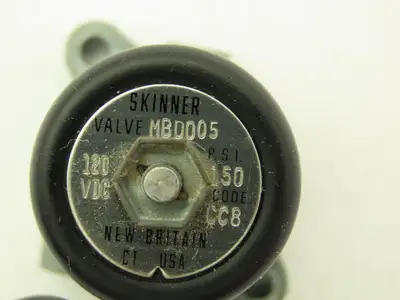 Honeywell Skinner MBD005 Micro Miniature Solenoid Air Valve 3-Way 120VDC 150 PSI