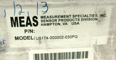 NEW MEAS U5174-000002-030PG PRESSURE TRANSDUCER U5174000002030PG