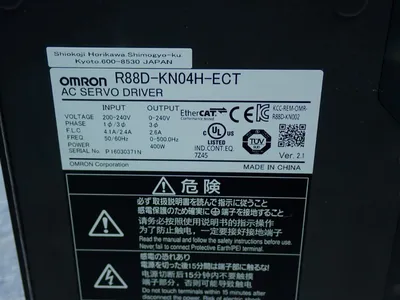 USED OMRON R88DKN04HECT