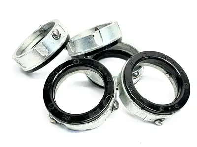 SBT150 | OZ Gedney  Conduit Insulating EMT Bushing Thread-less 1-1/2" LOT OF 5 - New – Open Box