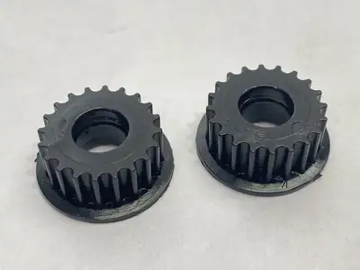 USED SHUTTLEWORTH TIMING BELT PULLEY 20 GROOVE LOT OF 2