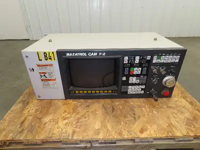 Mazatrol Cam T-2 Operator Interface Control Panel & Monitor Mazak CNC Lathe