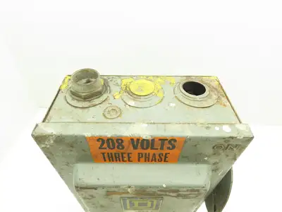 Square D H363 Fusible Safety Disconnect Switch 100A 480/600 VAC Ser D2