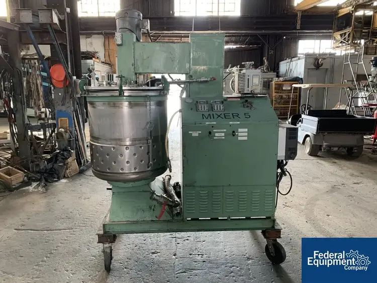 Used N/A 95 Gal Twin Motion Vacuum Mixer, S/S Mixers Ohio US | Federal Equipment Company #126373