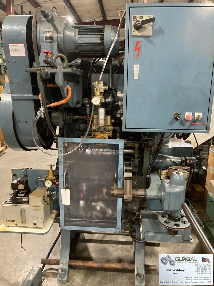 Asahi Seiki TP-15 Transfer Press 1.5" Stroke New 1988 2 Row Oscillating Feed