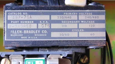 Allen Bradley 712-BJB242 Bul.712 Fusible Combination Starter Size 1 10HP Used