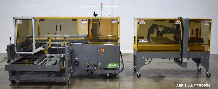 Used PAXIOM T-18 Case Erectors - Glue Bottom Seal Illinois US | Aaron Equipment #686467