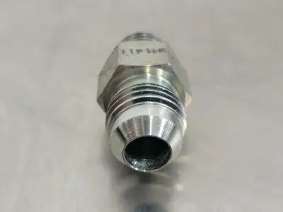 Hydraulic Adapter M-04 ORB X M-06 JIC 1/4" x 3/8" (Bag of 17)