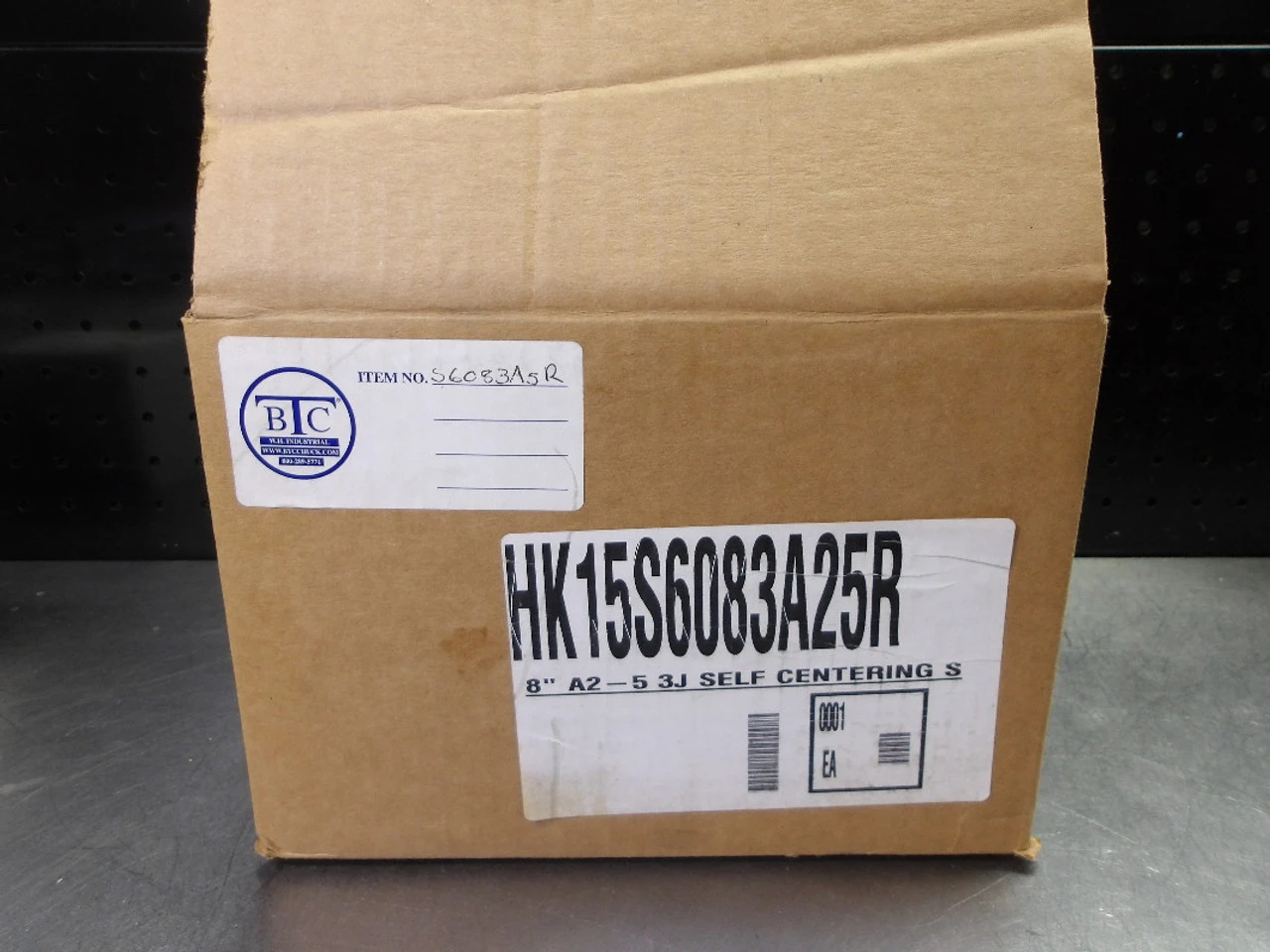 BTC 8" A2-5 3 Jaw Self Centering Lathe Chuck S6083A5R (STK)
