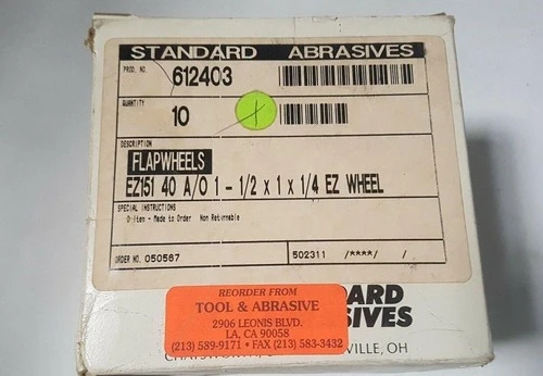 NEW Standard Abrasives Does Not Apply