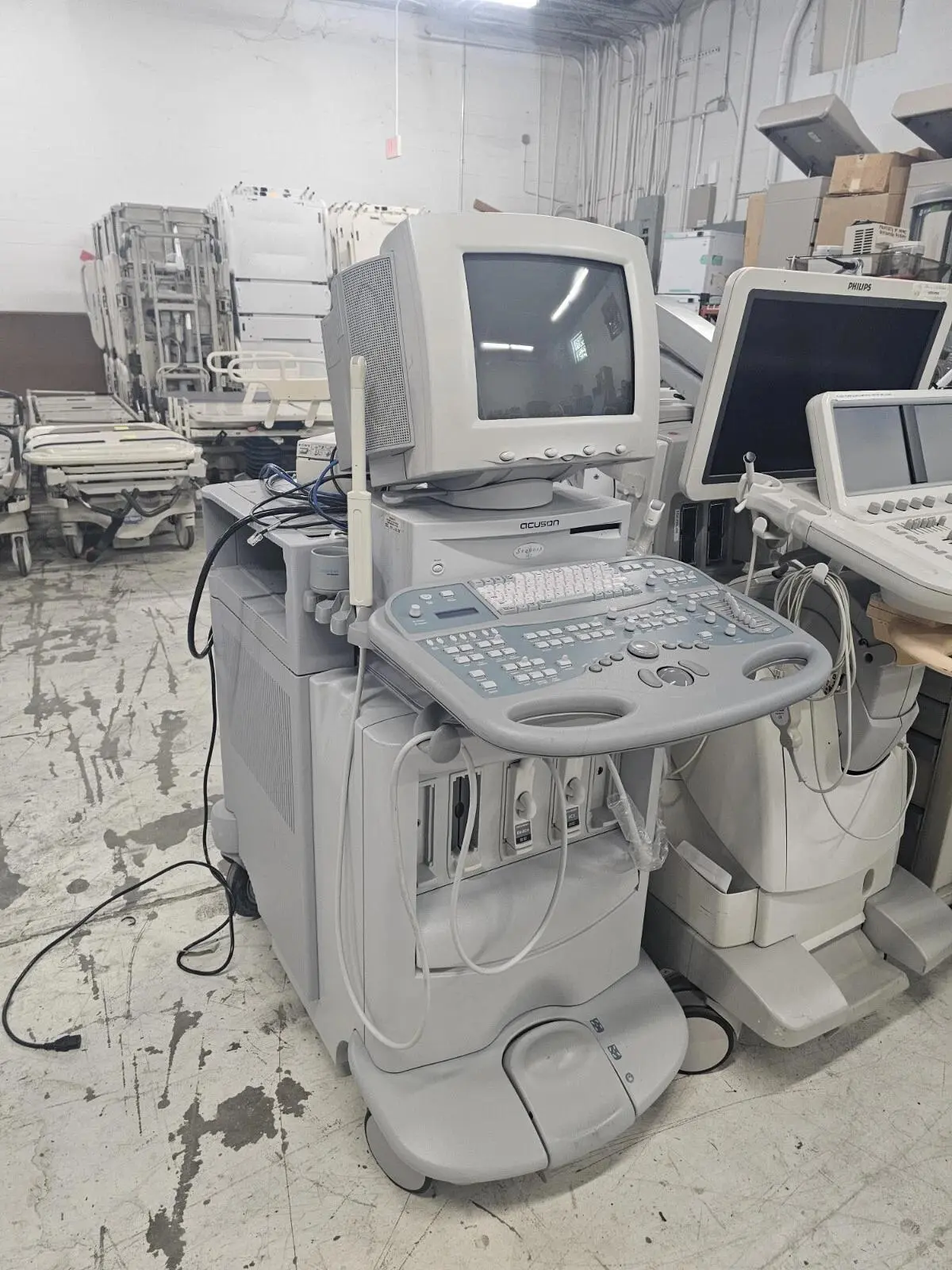 Used Acuson Acuson Sequoia 512 Ultrasound With Convex And Vaginal Teansducer Medical Imaging - Other Texas US | PT Medical Technologies #1459005