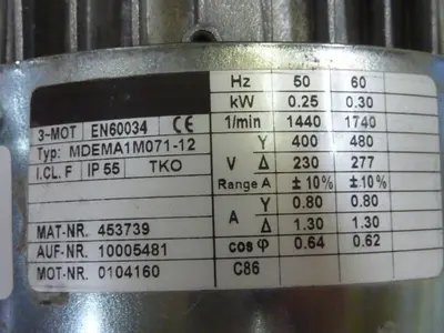 USED REXROTH MDEMA1M071-12