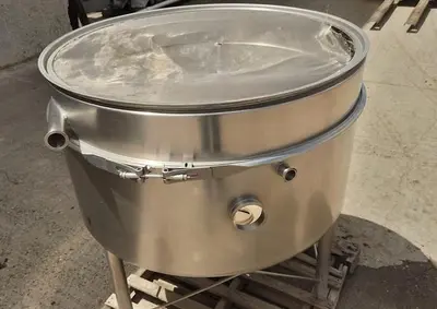 Stainless Steel 200 Gallon Tank with Lid #S745075