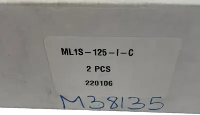 NEW 2 PCS. BARKSDALE ML1S-125-I-C TEMPERATURE SWITCH ML1S125IC