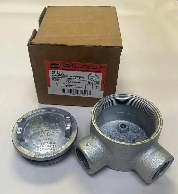 New | in-Stock CROUSE-HINDS GUAL36 Miscellaneous Equipment (Electrical & Power) Ohio US | Surplus Asset Holdings #1240409