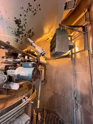 40ft., 100-Ton Carbon Steel Mixing Silo