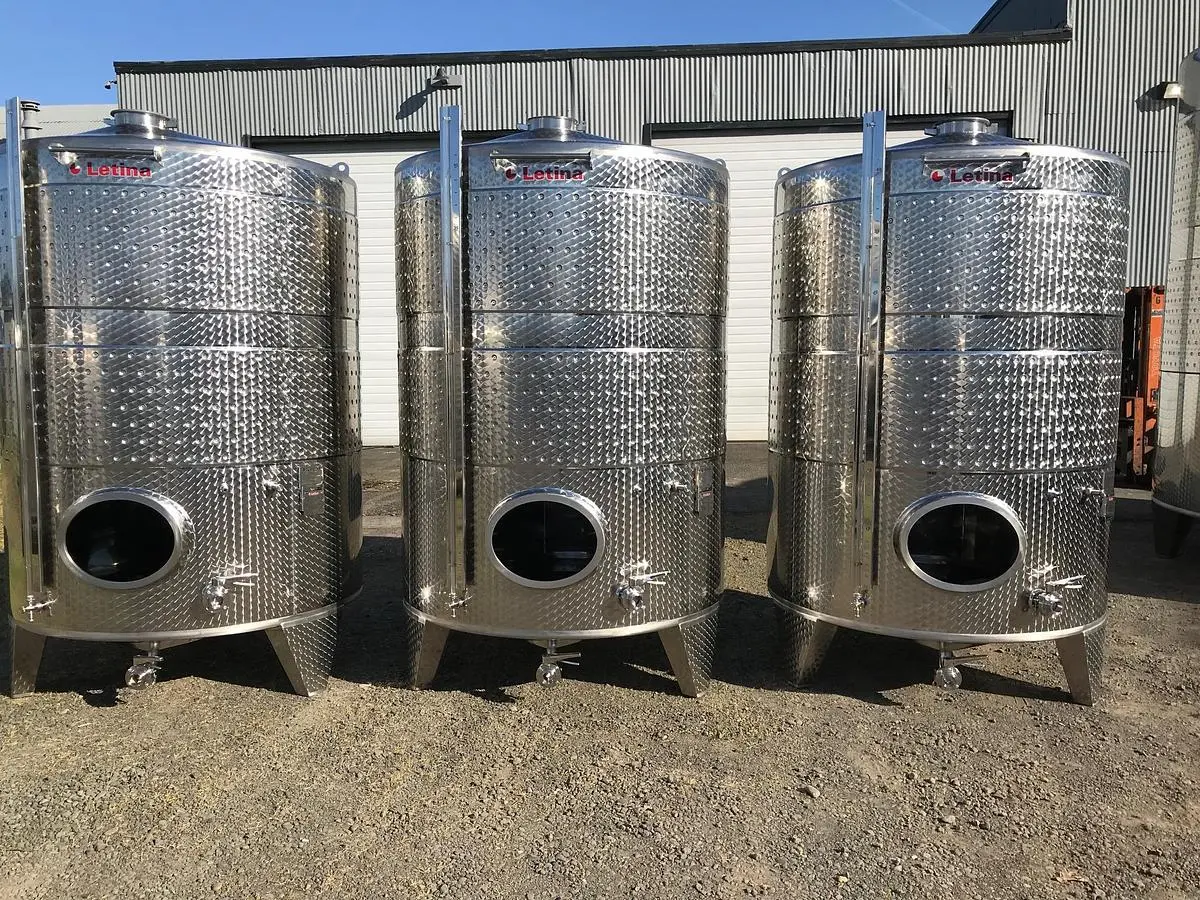 New Stock - Letina 1320 Gallon / 5000L Jacketed closed tank
