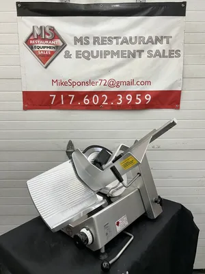 Bizerba GSP H Manual Deli Slicer Fully Refurbished Works Great