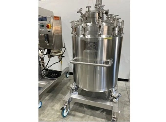 Used FELDMEIER FELDMEIER 140 GALLON 316L STAINLESS STEEL VESSEL WITH SCOTT TURBON MIXER WITH LOAD CELLS Jacketed Tanks New York US | Michael Benalt Inc #1274302