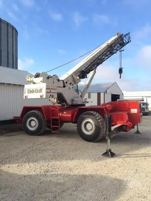 Used 1990 LINK-BELT HSP-8035S Rough Terrain Cranes Iowa US | Kading Ag #1501638