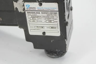 Used Pacific Scientific S22HSNA-RNNM-03 Servo Motors California US | Davliegogo LLC #1707499