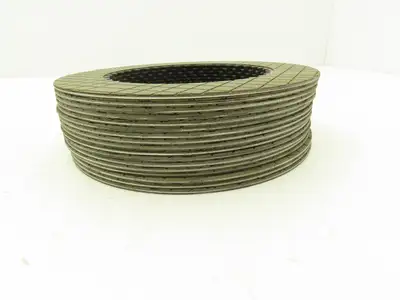 NA 12100-11-004 Friction Disc Clutch Plates 7"ODx4-3/8"ID 36T Drive Lot of 17