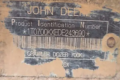 Used JOHN DEERE 700K Crawler Dozers Ohio US | Trustworthy Equipment #1420020