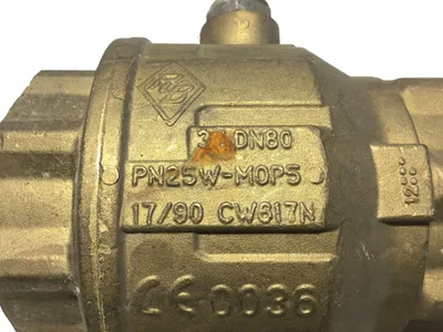 RB PN25W-MOPS/DN80 1/2″ Brass Ball Valve