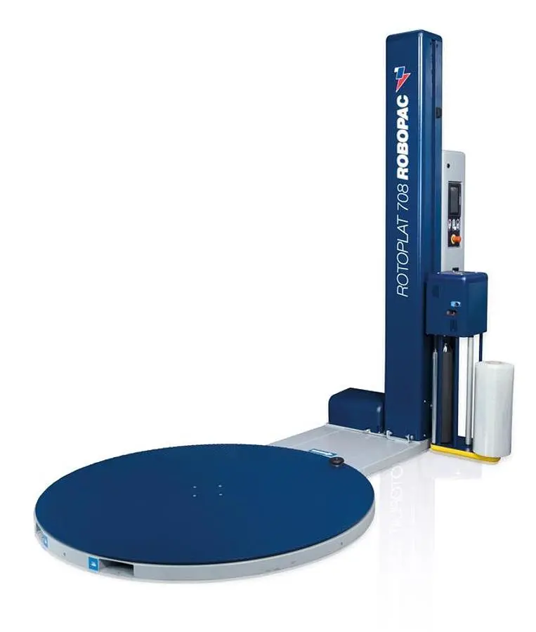 Rotoplat 708 – Semi-Automatic Stretch Wrapper with CUBE Technology