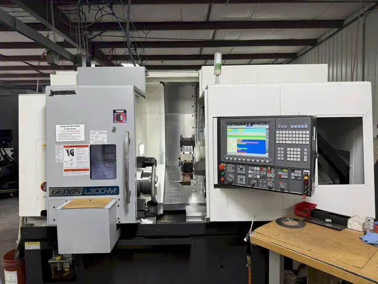 Used 2016 OKUMA GENOS L300MYW 5-Axis or More CNC Lathes Michigan US | Tramar Industries #419481