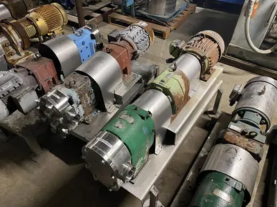 Used 2001 TRI-CLOVER PR125-3-TC1-4-ST-S Rotary Pumps North Carolina US | DH Griffin Used Equipment #1383776