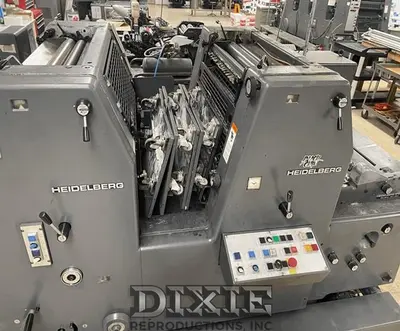 USED HEIDELBERG GTOZP