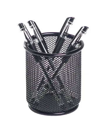 Office Depot Mesh Pencil Cup, Black