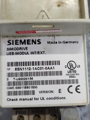 USED Siemens 6SN11121AC010AA1