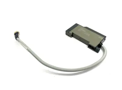 HPX-T1 | Yamatake  Fiber Optic Photoelectric Sensor 10-30VDC NPN MISSING COVER - Used
