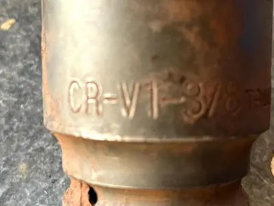 CR-V 1 3/8” Socket 6-point 3/4” drive
