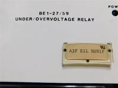 USED BASLER ELECTRIC BE1-27/59