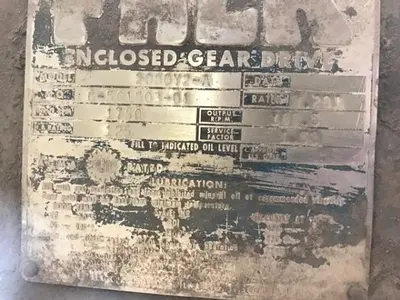 Falk Gear Reducer, 125 HP Ratio: 9.281