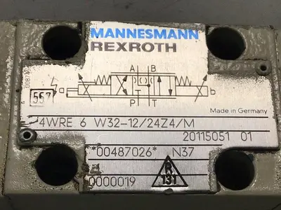 USED MANNESMANN REXROTH 4WRE 6 W32-12/24Z4/M