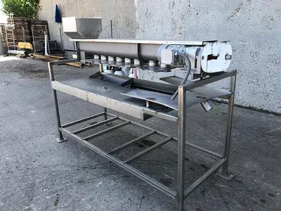 Filler, Auger, 8-Head, S/St, Manual Slide Gate, 1 HP #S743786