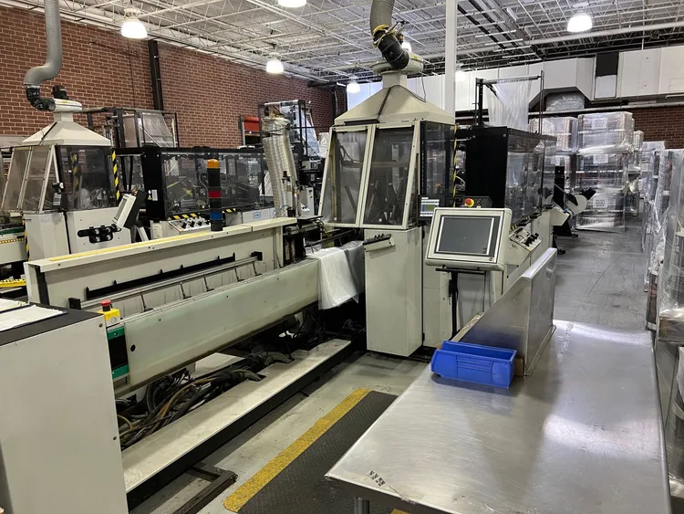 Used 2007 LEMO INTERMAT ST-N 600 HIGH SPEED AUTOMATIC WICKETER Bag Machines New York US | Mark One Machinery #1326565