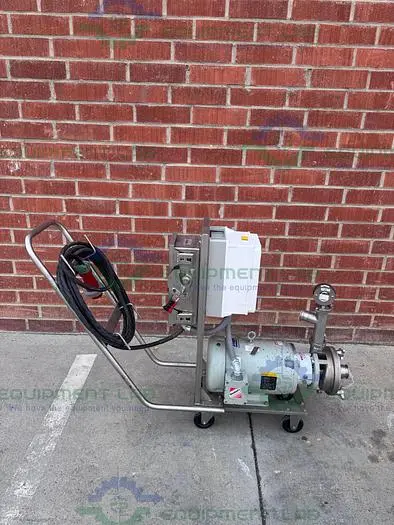 Used FRISTAM FZX2150 CENTRIFUGAL PUMP SKID W/ BALDOR RELIANCE 7.5 HP MOTOR 208/460V Pumps | Equipment Lab #486665