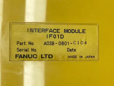 USED FANUC A03B-0801-C104