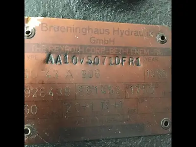 USED REXROTH AA10VS071DFR1