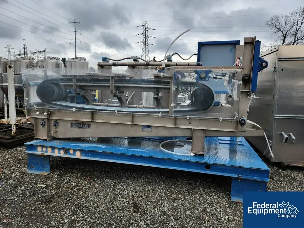 USED Westech 6 Sq. Ft. Westech Belt Vacuum Filter Skid
