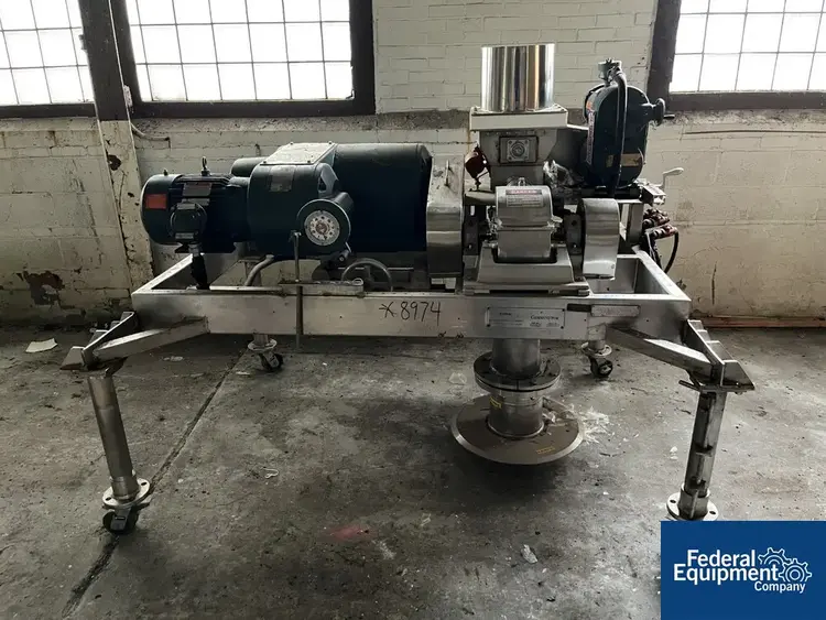 Used Fitzpatrick Fitzpatrick DASO6 Fitzmill, Screw Feed, S/S Hammer Mills Ohio US | Federal Equipment Company #126490