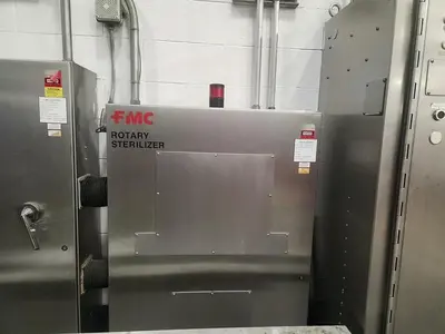 Used FMC JBT CONTINUOUS ROTARY PRESSURE STERILIZER Sterilizers Ohio US | Regal Equipment Inc #219093