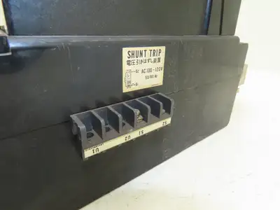 Mitsubishi Electric NFE 400S No Fuse Breaker 400A 3 Pole 600V W/120V Shunt Trip