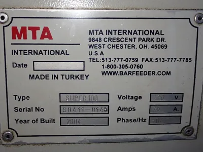 USED 2004 MTA SUPER 100